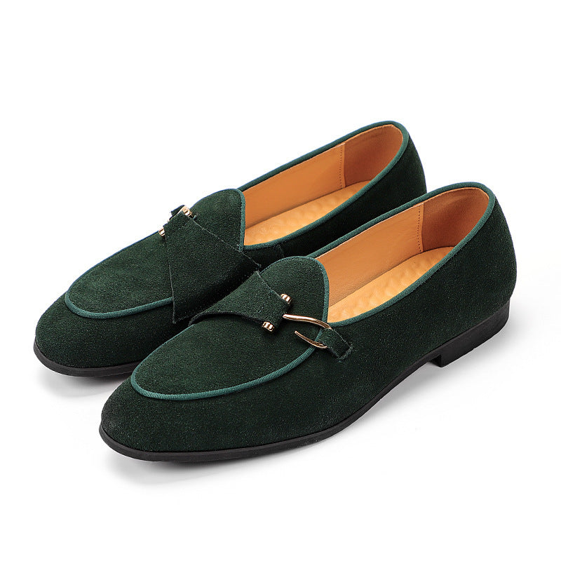 Summer Casual Men Loafers Leather Shoes