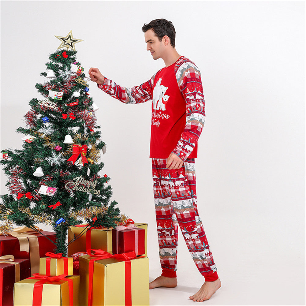 Family Pajama Women's Men's Christmas Set