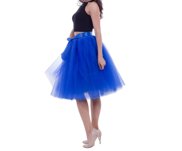 Belt 65CM European And American Puff Skirt Tulle Skirt