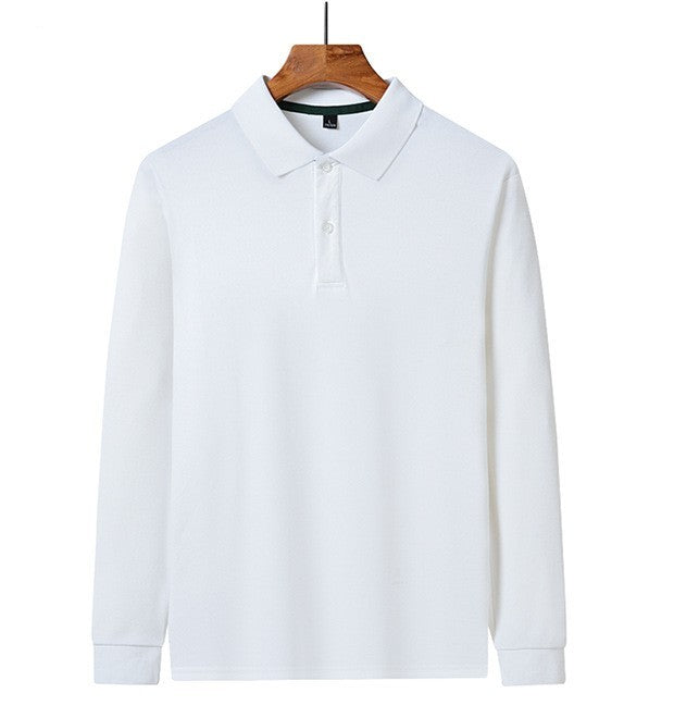 POLO Shirt Business Long-sleeved Lapel Casual