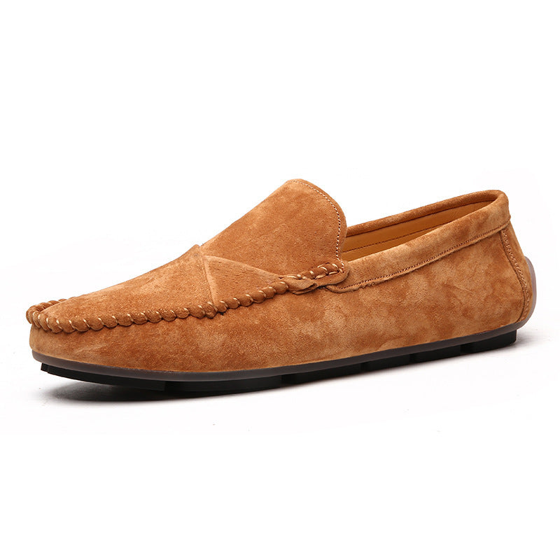 Large Size Slip On Loafers Simple