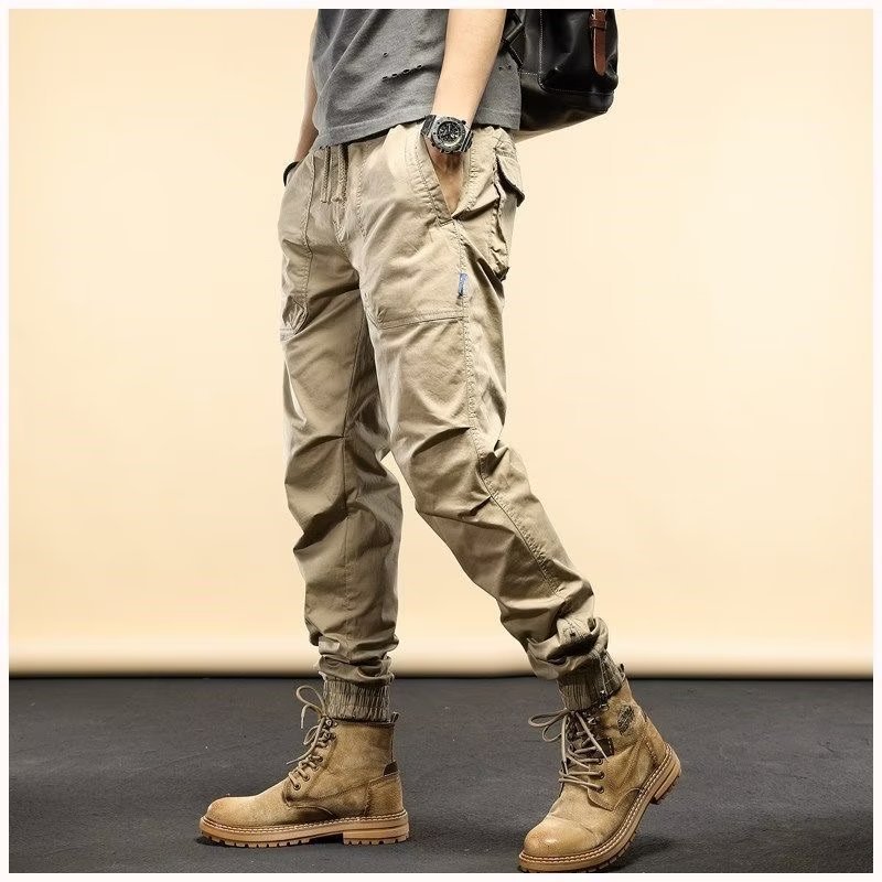 Fashion Loose Casual Loose Ankle-tied Jogger Pants