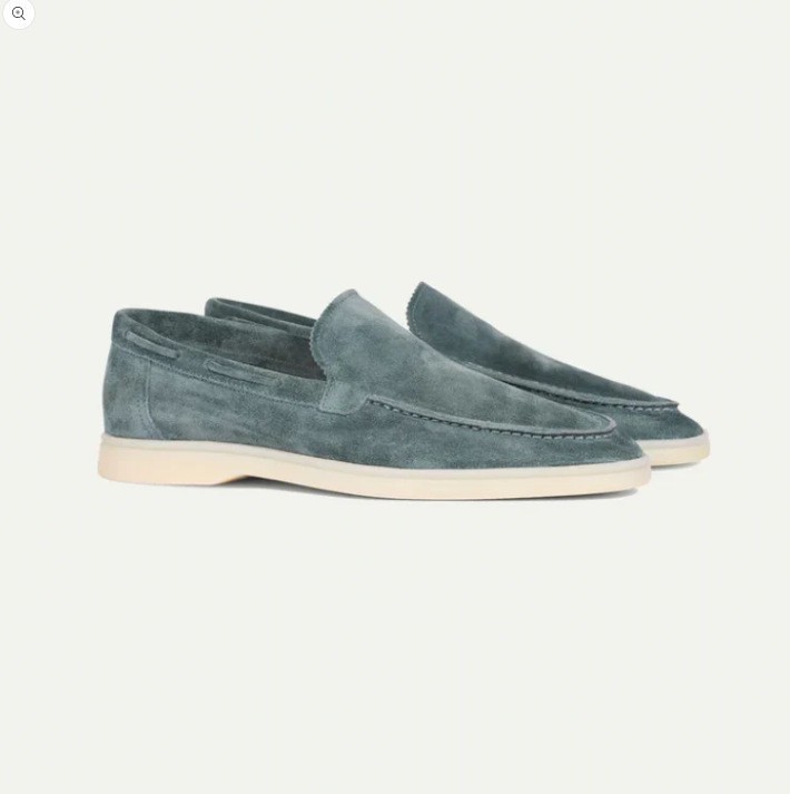 Loafers Matte Suede Slip-on Men