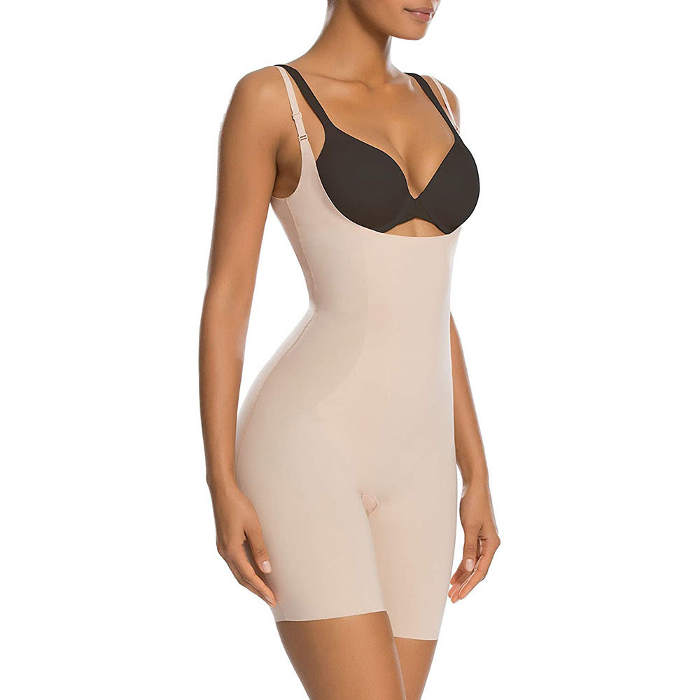 Women's Fashion Solid Color Tight One-piece Shapewear