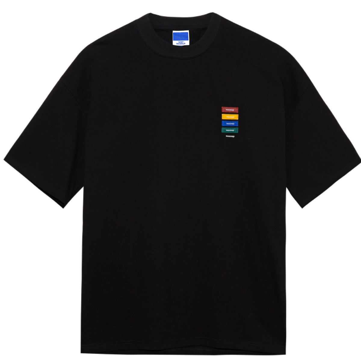 Wassup Fashion New T-shirt Men"s Rainbow Woven Wheat