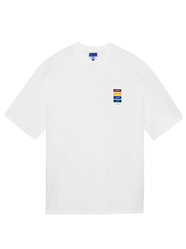 Wassup Fashion New T-shirt Men"s Rainbow Woven Wheat