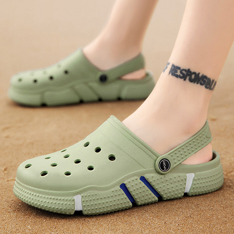 Men Sandals Summer Hole Shoes Beach Slippers