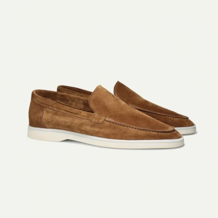 Loafers Matte Suede Slip-on Men