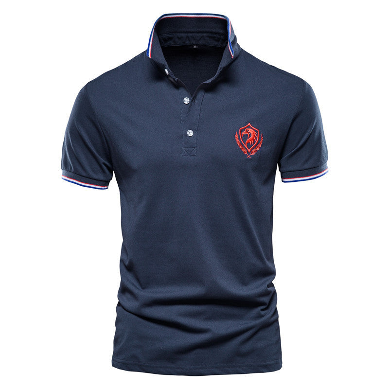 Men's Casual POLO Shirts Men's Slim Short-sleeved T-shirts