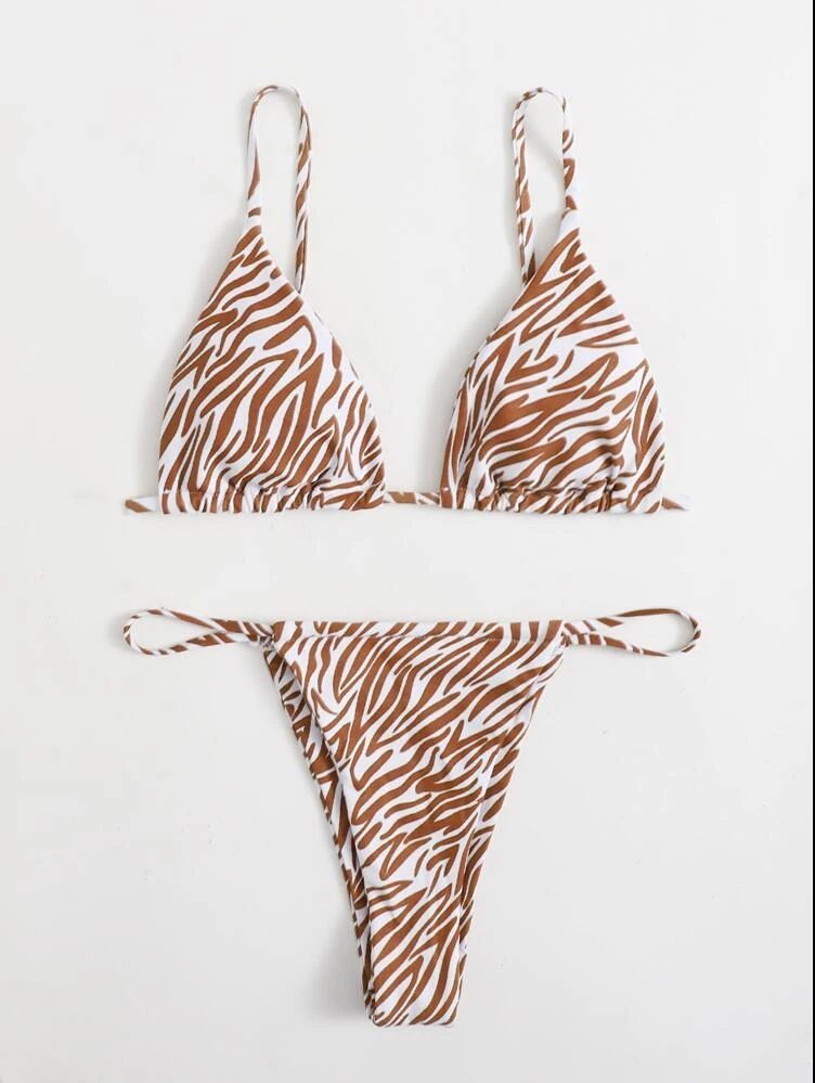 European And American Women's Three-piece Swimsuit