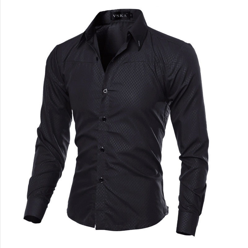 Men's Casual Shirts New Style Men's Long-sleeved Shirts