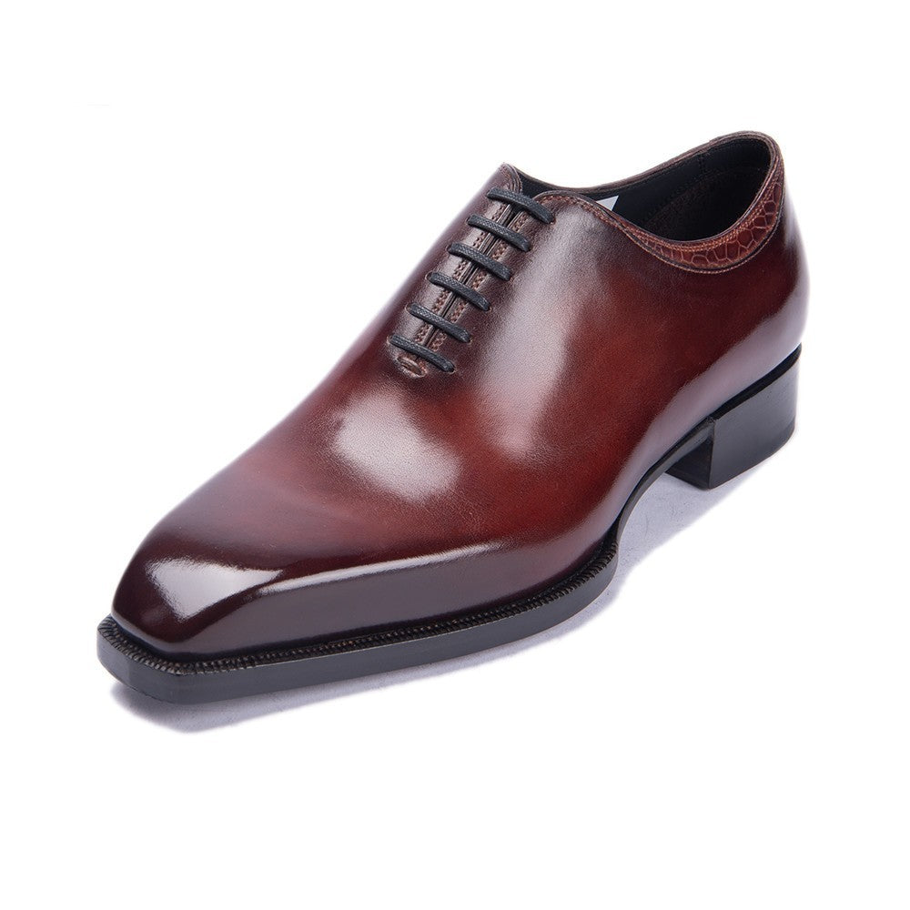 Dress Leather Shoes Oxford Hand Wipe Colouring Instrument Base Code