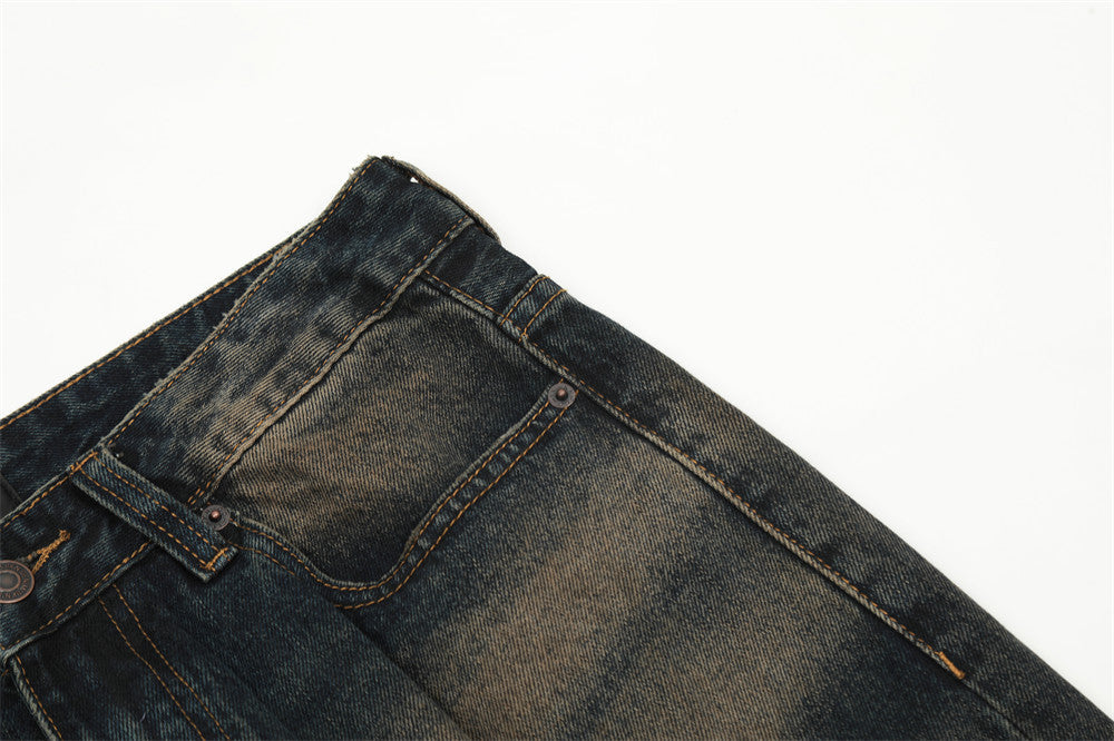 Vintage Fashion Washed Skinny Jeans For Men