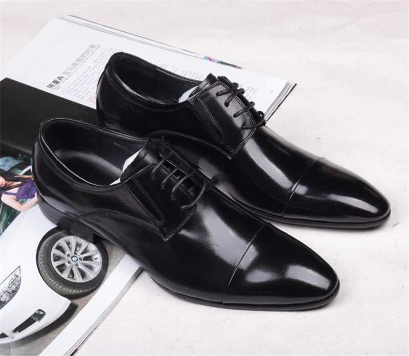 Men's British Pointed-toe Business Dress Shoes