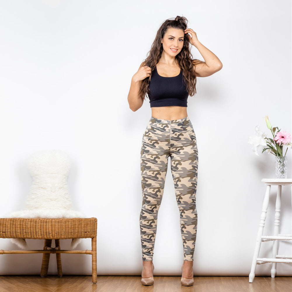 Shascullfites Melody Women Camouflage Pants Leggings Camo Yoga Pants Sale Curvy Yoga Pants High Waist Camo Workout Leggings