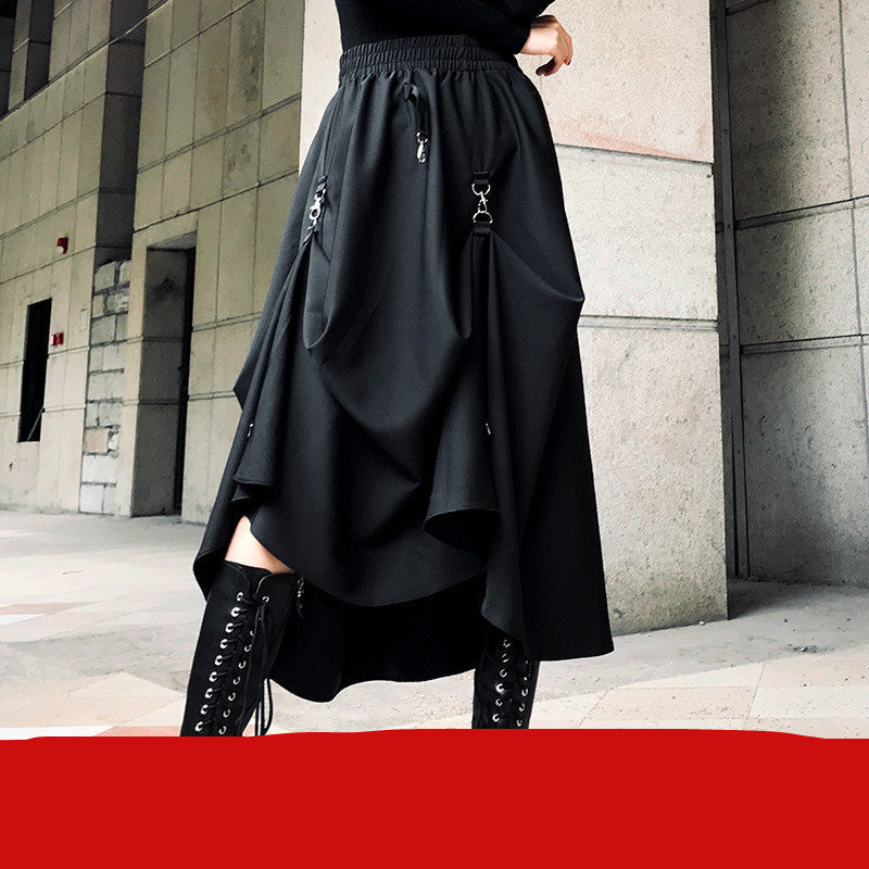 Little Black Dress Slim Skirt Elegant Midi