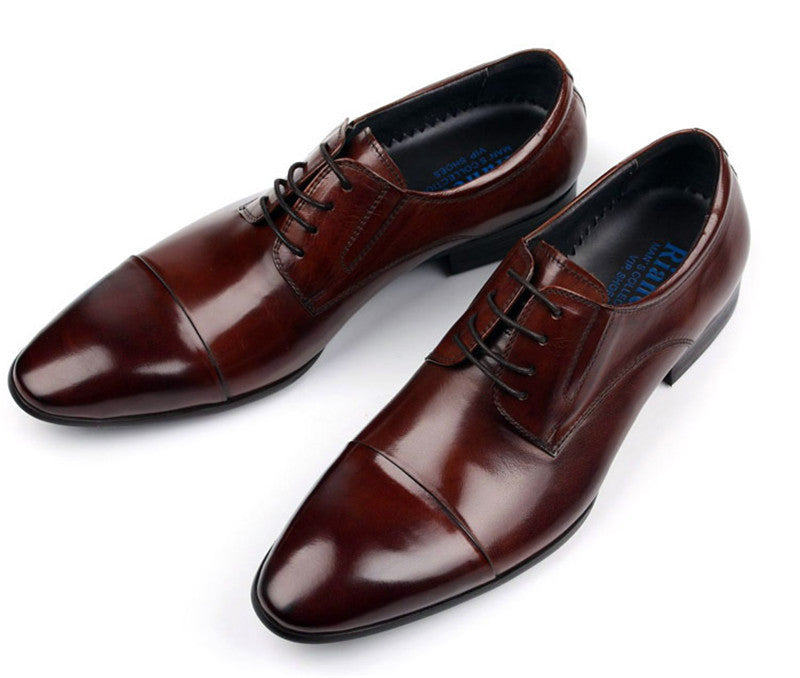 Men's British Pointed-toe Business Dress Shoes