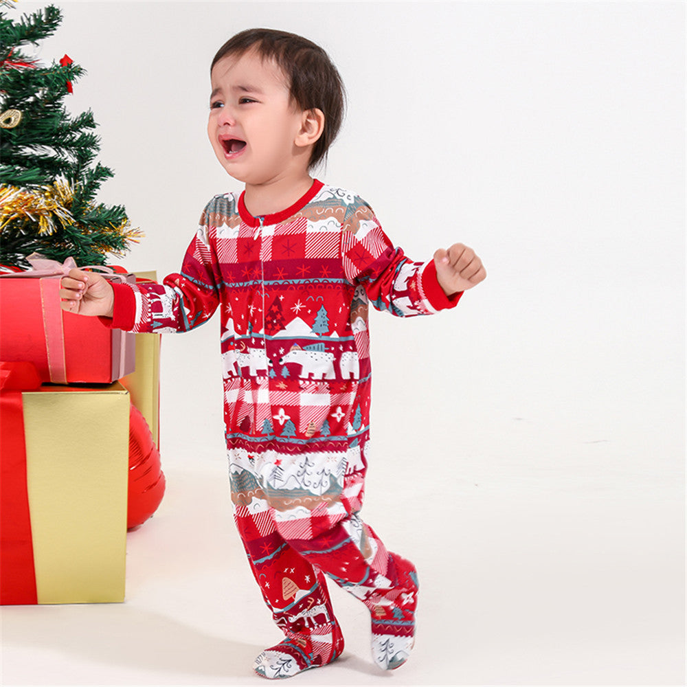 Family Pajama Women's Men's Christmas Set