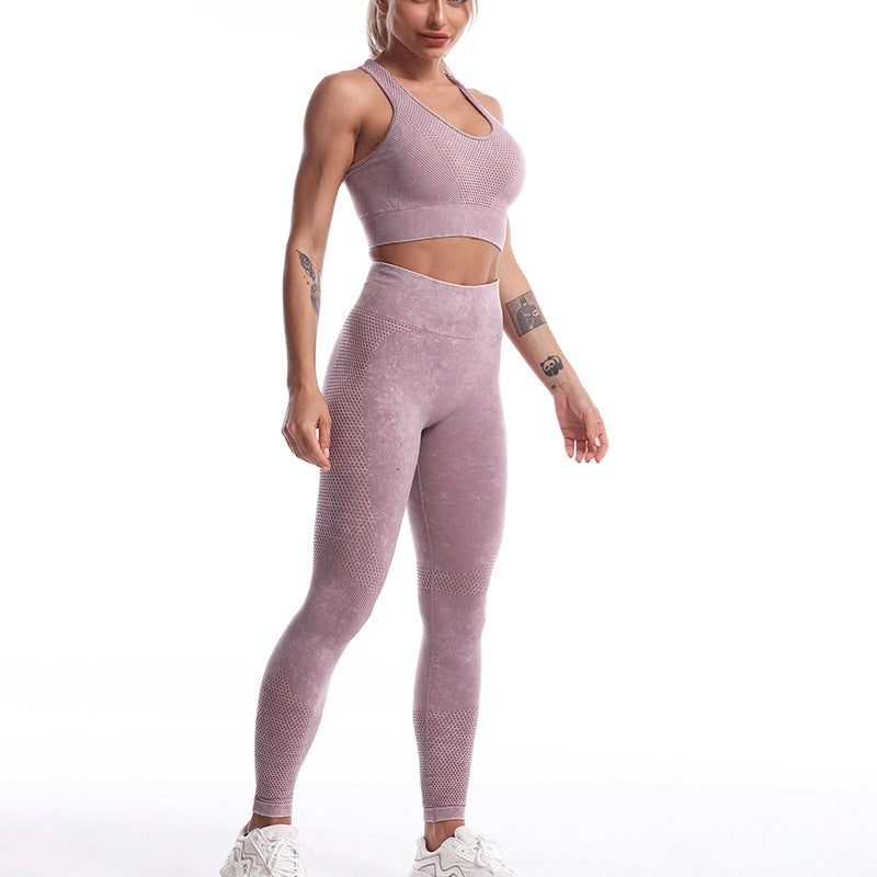 Running Fitness Sports Bra Yoga Suit